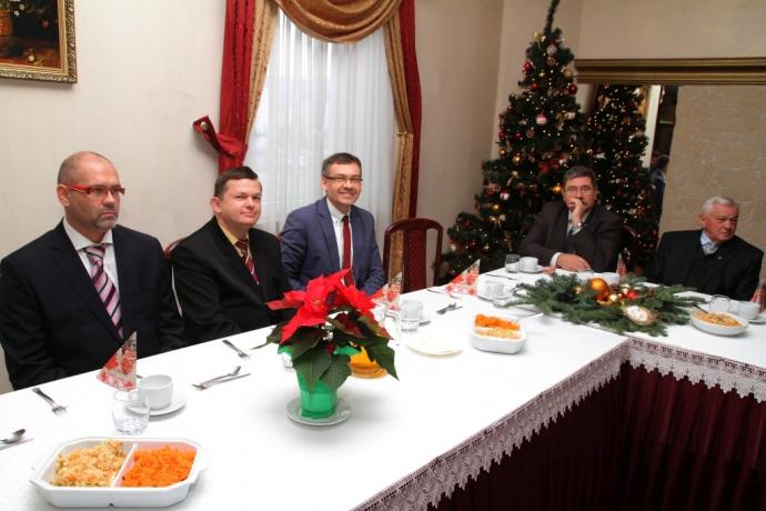 Opłatek kombatantów w Atlantiku