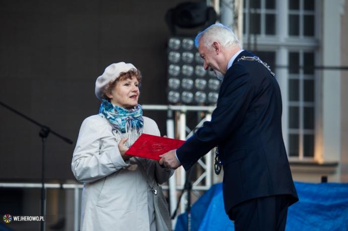 Statuetka Jakuba Wejhera dla Huberta Skrzypczaka