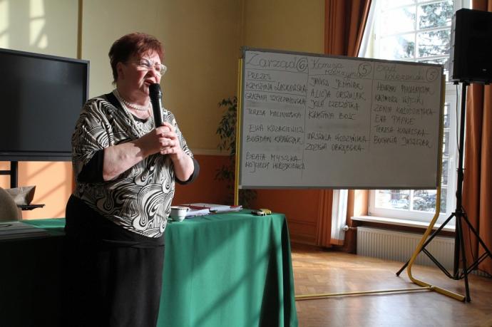 Krystyna Laskowska ponownie Prezesem Stowarzyszenia WUTW