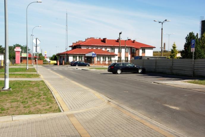 Nowa droga przy Powiatowym Urzędzie Pracy