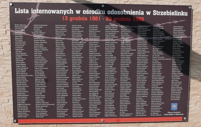 Spotkanie internowanych w Strzebielinku