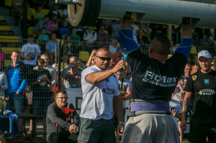 Mariusz Pudzianowski sędziował zawody Strongmanów