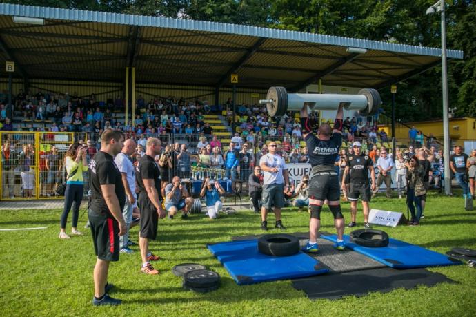 Mariusz Pudzianowski sędziował zawody Strongmanów